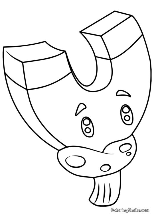 Magnet-shroom di Plants vs. Zombies Magnet-shroom di Plants vs. Zombies - Pagina da Colorare