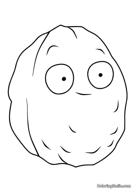 Noce di Muro di Plants vs. Zombies Noce di Muro di Plants vs. Zombies - Pagina da Colorare