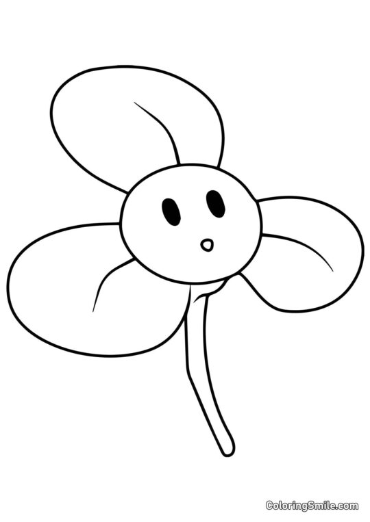 Soffiatrice di Plants vs. Zombies Soffiatrice di Plants vs. Zombies - Pagina da Colorare