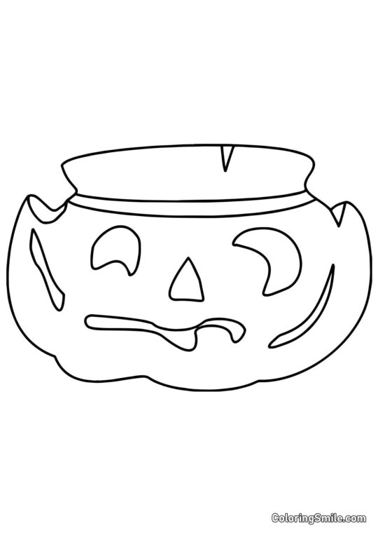 Zucca di Plants vs. Zombies Zucca di Plants vs. Zombies - Pagina da Colorare