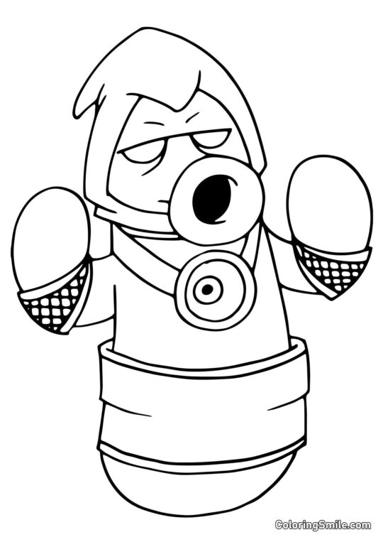 Cactus Zen di Plants vs. Zombies Cactus Zen di Plants vs. Zombies - Pagina da Colorare