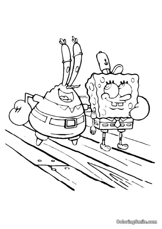 Stella Patrick che guarda attraverso un telescopio - Pagina da Colorare