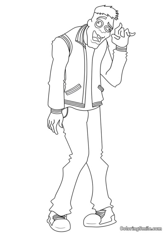 Mo ‘Slow-Mo’ Deadovitch - Pagina da Colorare