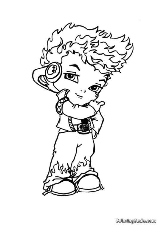 Piccolo Holt Hyde - Pagina da Colorare