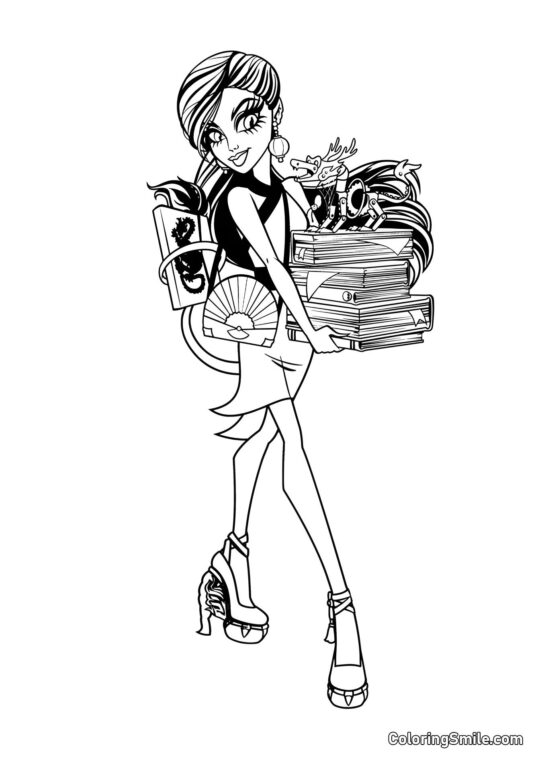 Jinifire Long e Cin - Pagina da Colorare