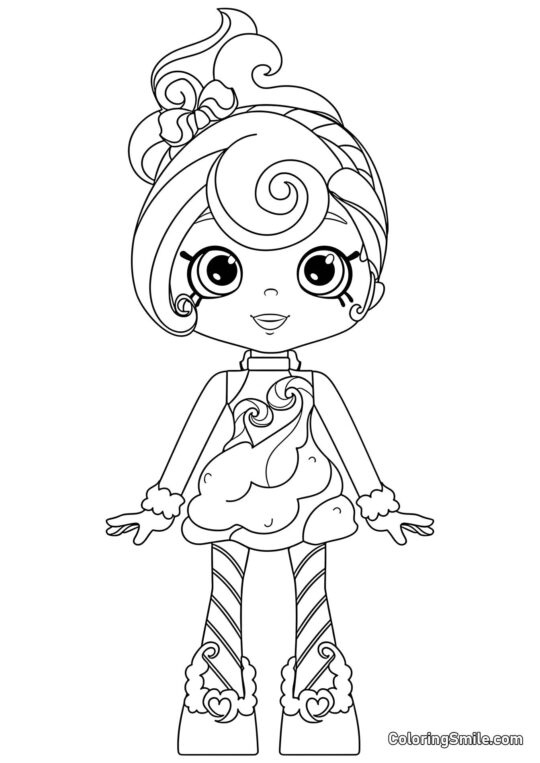 Caramelle Dolci - Pagina da Colorare