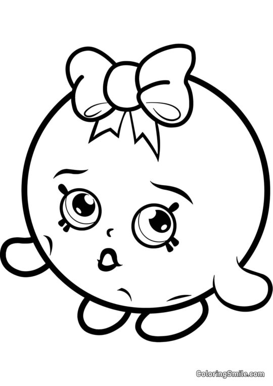 Shopkins Bolla - Pagina da Colorare