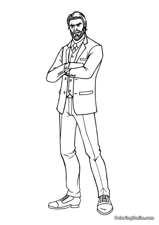 Fortnite Mietitore dell’Anima Fortnite Mietitore dell’Anima - Pagina da Colorare