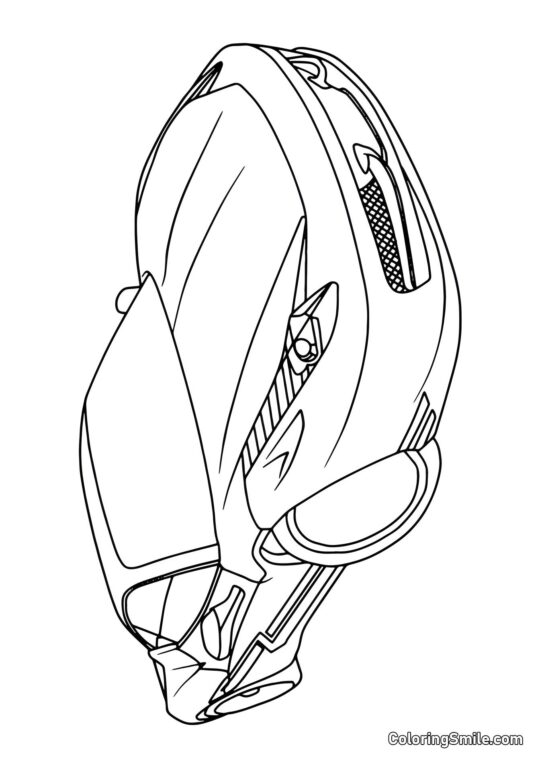 Ferrari Hot Wheels - Pagina da Colorare