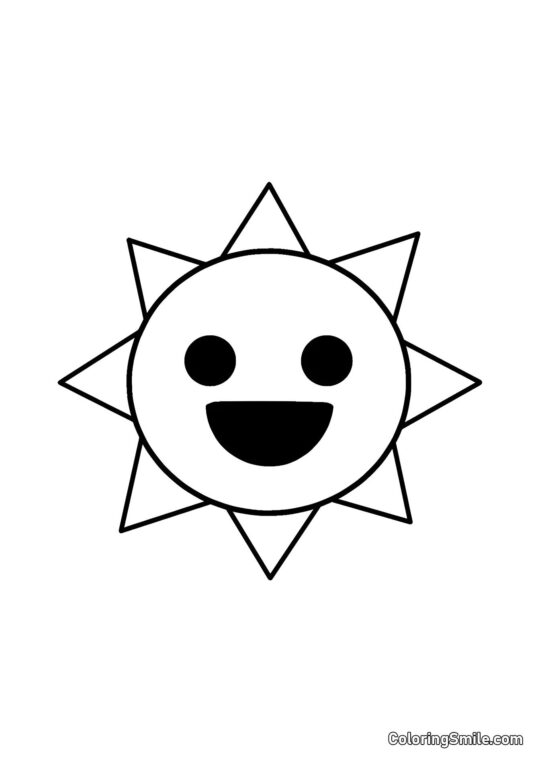 Sprunk Mister Sole Sprunk Mister Sole - Pagina da Colorare