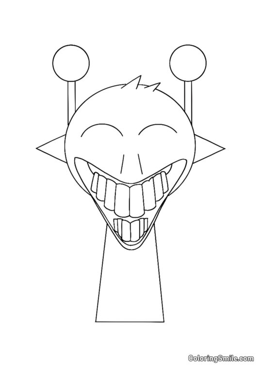 Horror Sprunk Simon Horror Sprunk Simon - Pagina da Colorare