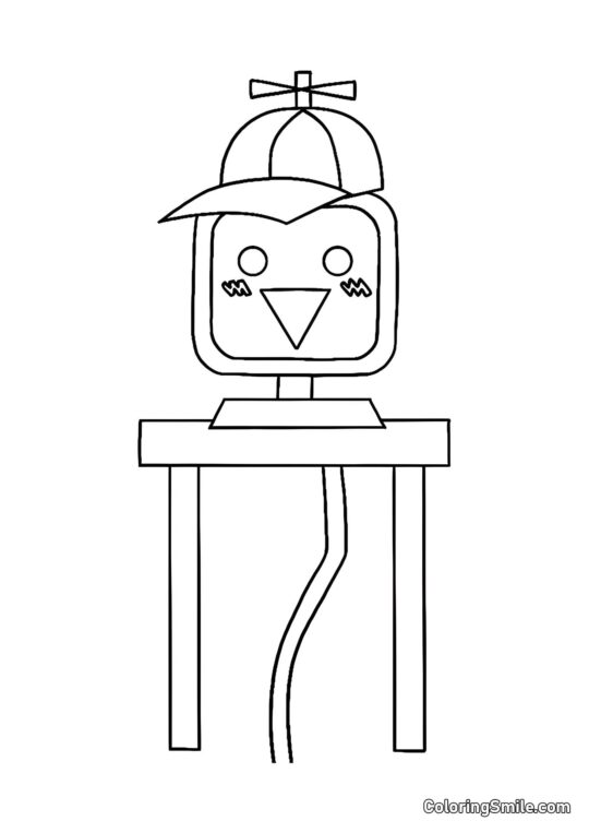 Sprunk Mister Computer Merry Sprunk Mister Computer Merry - Pagina da Colorare