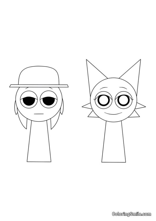 Sprunki Tanner e Venda Sprunki Tanner e Venda - Pagina da Colorare