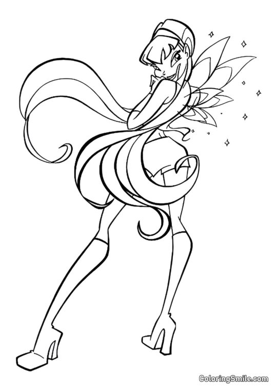 Stella Fa Piani - Pagina da Colorare