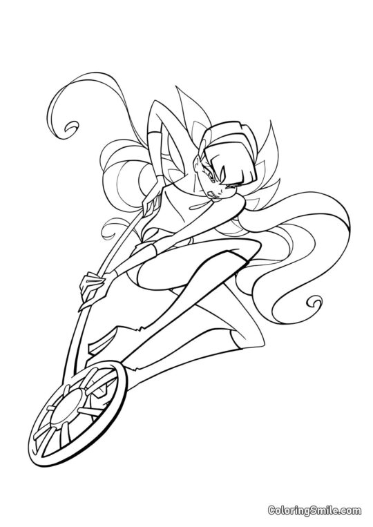 Stella in Disperazione - Pagina da Colorare