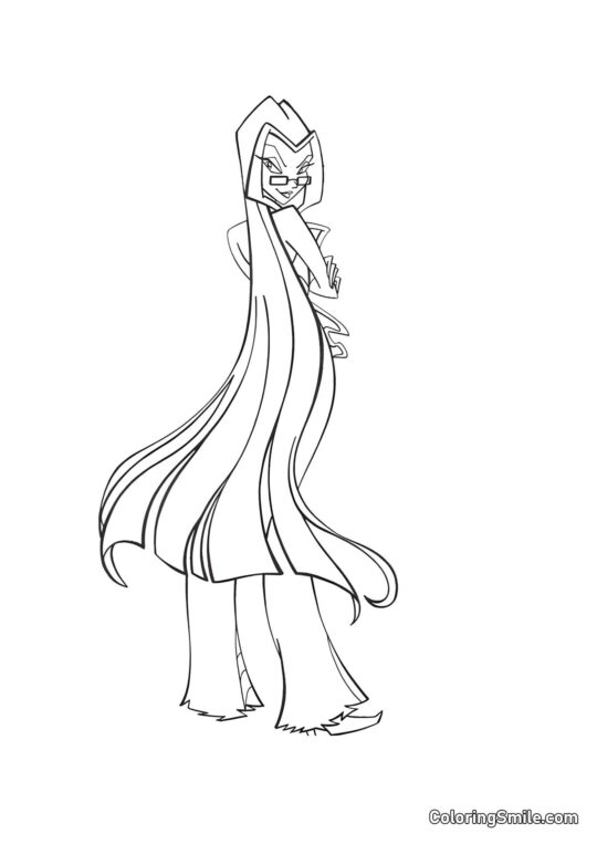 Darcy Ipnottizza - Pagina da Colorare