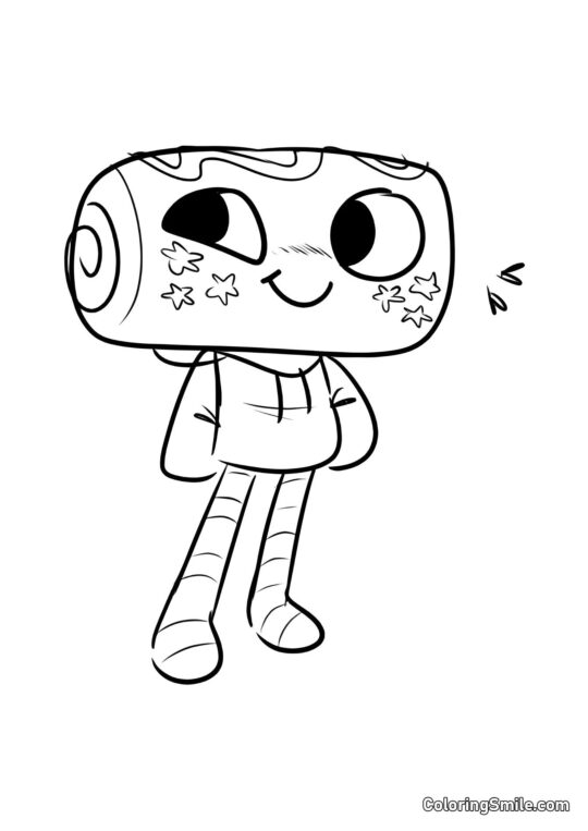 Cosmo dal Mondo di Dendy Cosmo dal Mondo di Dendy - Pagina da Colorare