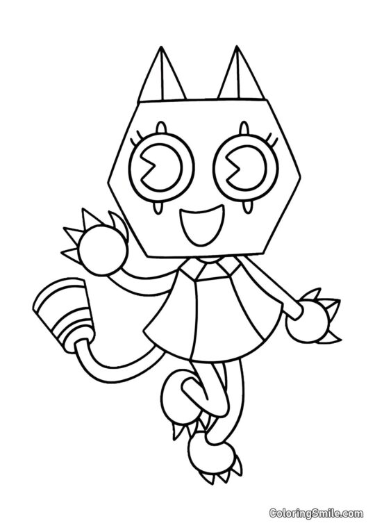 Scraps dal Mondo di Dendy Scraps dal Mondo di Dendy - Pagina da Colorare