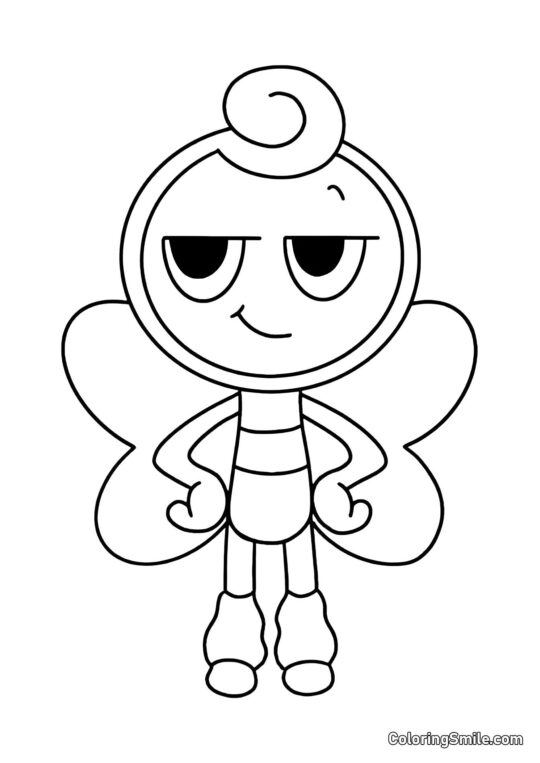 Glissen dal Mondo di Dendy Glissen dal Mondo di Dendy - Pagina da Colorare