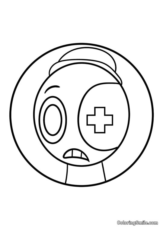 Ritratto di Astro dal Mondo di Dendy Ritratto di Astro dal Mondo di Dendy - Pagina da Colorare