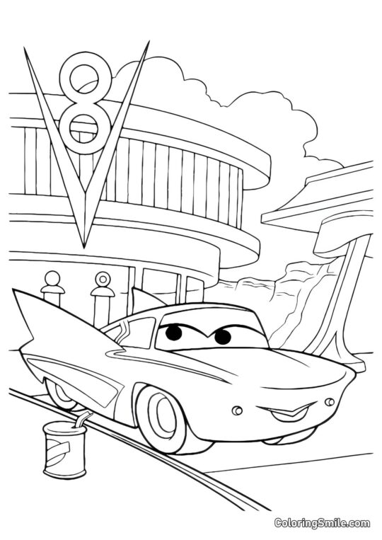 Flo Flo - Pagina da Colorare