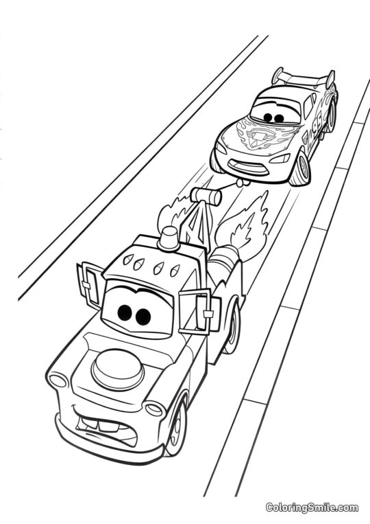 Mater con turbine Mater con turbine - Pagina da Colorare